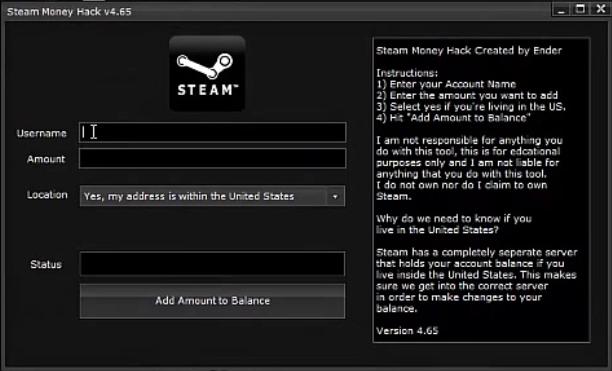 free steam accounts with money